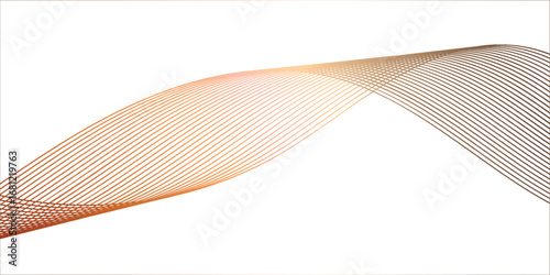 Abstract artistic gradient swirl with futuristic minimal design