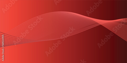Abstract trendy flowing artwork with smooth gradient perspective