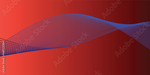 Abstract futuristic digital swirl with artistic dimensional depth