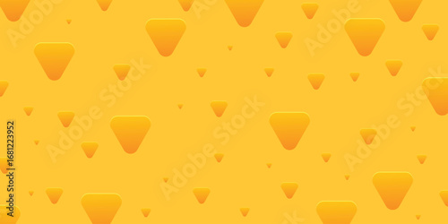 Seamless vector background texture of cheese. Yellow cheese pattern