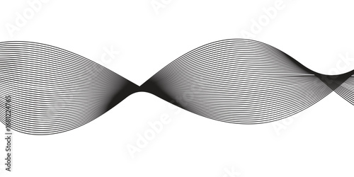 Abstract flowing spiral background with futuristic artistic form