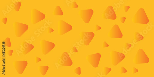 Seamless vector background texture of cheese. Yellow cheese pattern