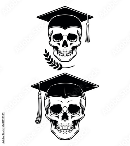 graduation cap with diploma