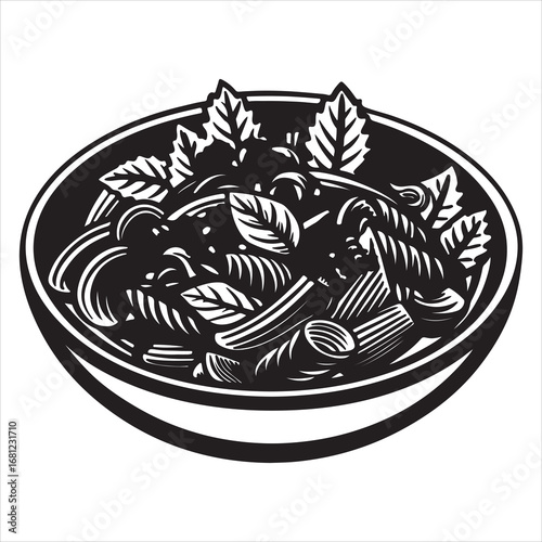 A Classic and Creamy Pasta Salad, a Delicious and Hearty Side Dish with Tri-Color Pasta, Fresh Vegetables, and a Tangy Mayonnaise Dressing