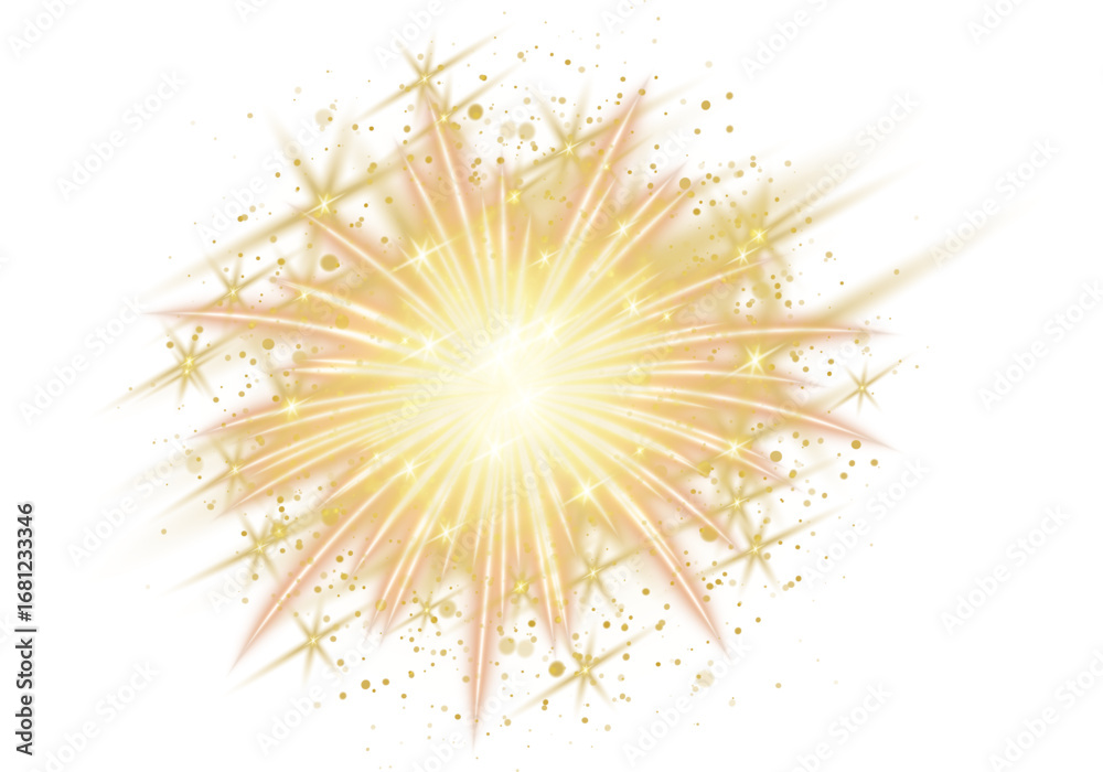 Fototapeta premium Firework Light Explosion