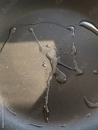 water drops on a glass