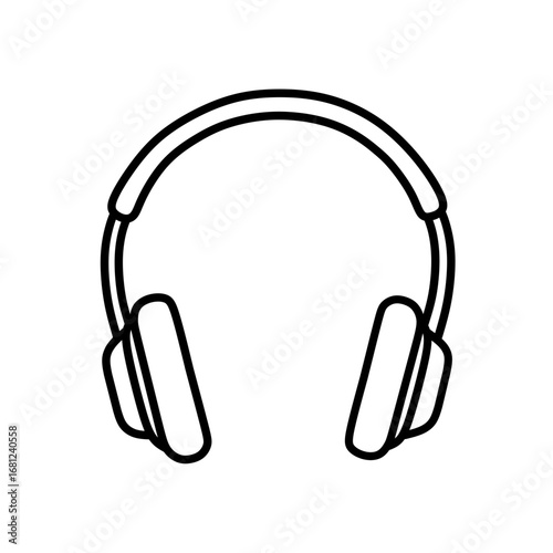 Headphones Vector Icon / Ikon Vektor Headphone