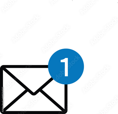 arrow sign on white, Mail and Messaging Symbol
