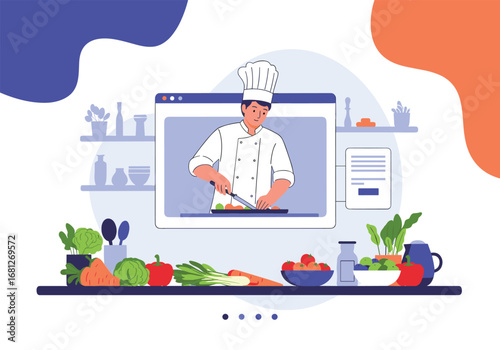 Learn culinary skills from expert chefs through interactive online cooking classes and video tutorials