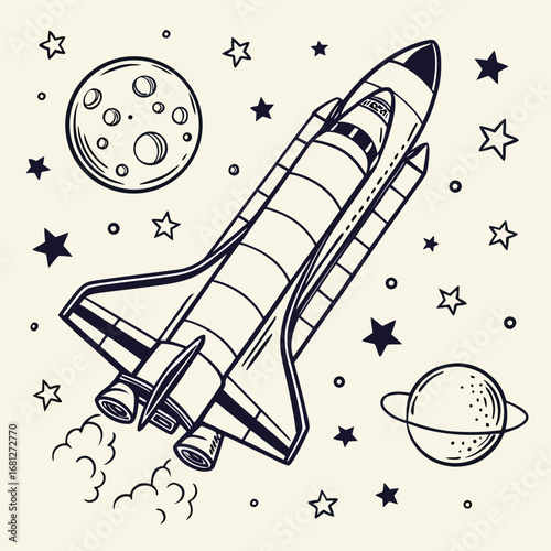 space shuttle launch