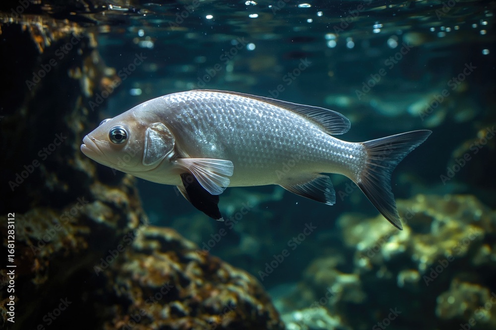 Fototapeta premium Metallic Silver Flying Fox - C. reticulatus