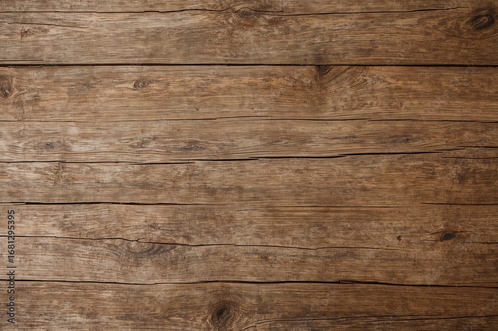 Fototapeta premium Blank rustic wooden background with natural texture