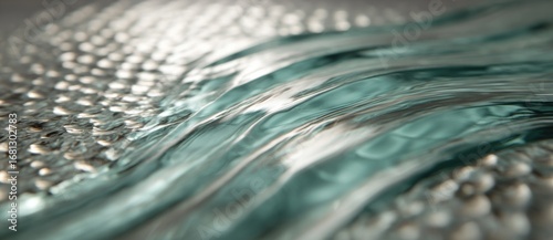 Close-up of rippling water reflections