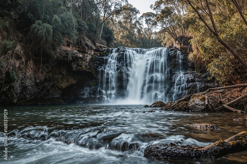 Waterfall at Morwell River