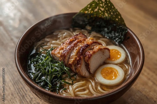 Noodles in Broth with Grill...