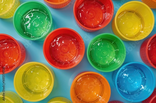 Vibrant beverage containers...