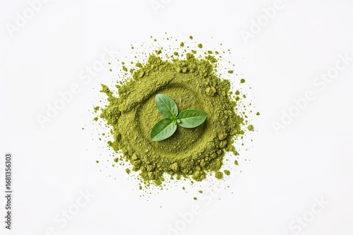 Heap of vibrant green match...
