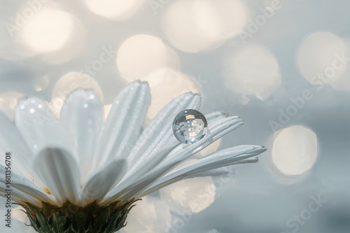 A crystal-clear droplet res...