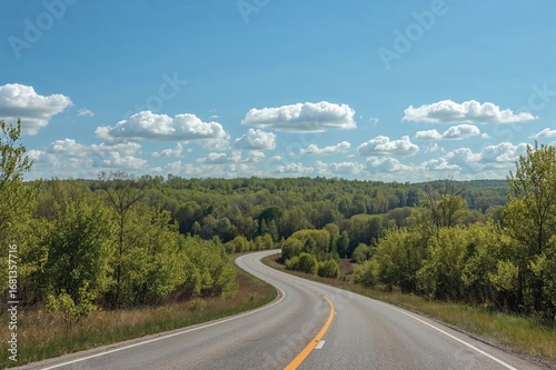 Agricultural fields with op...