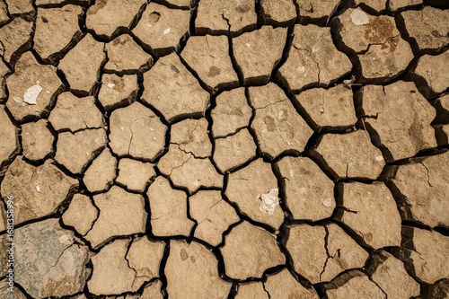 Dried earth following a lon...