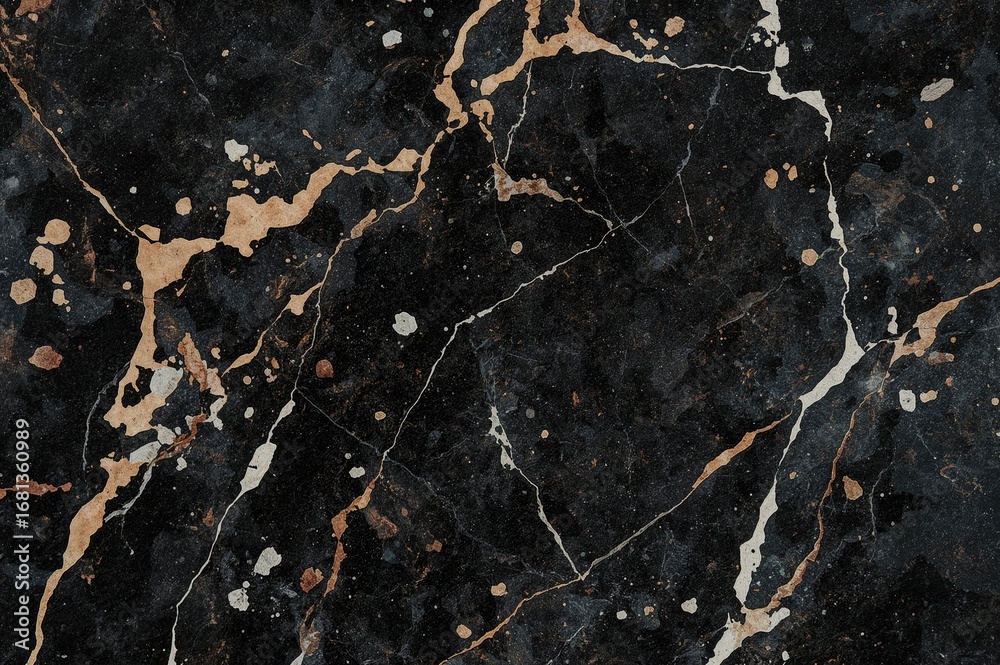 Fototapeta premium Dark marble texture with vibrant rusted cement effect, ideal for home interiors, exteriors, ceramic tiles, and wallpapers
