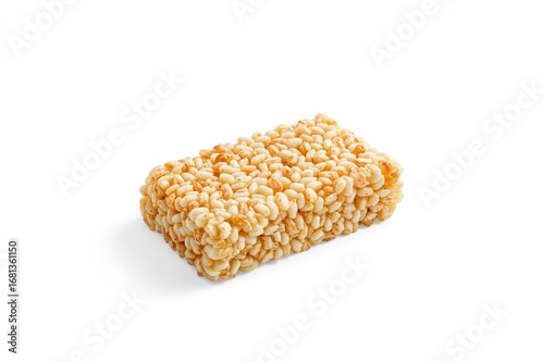 Crispy puffed rice snack ba...