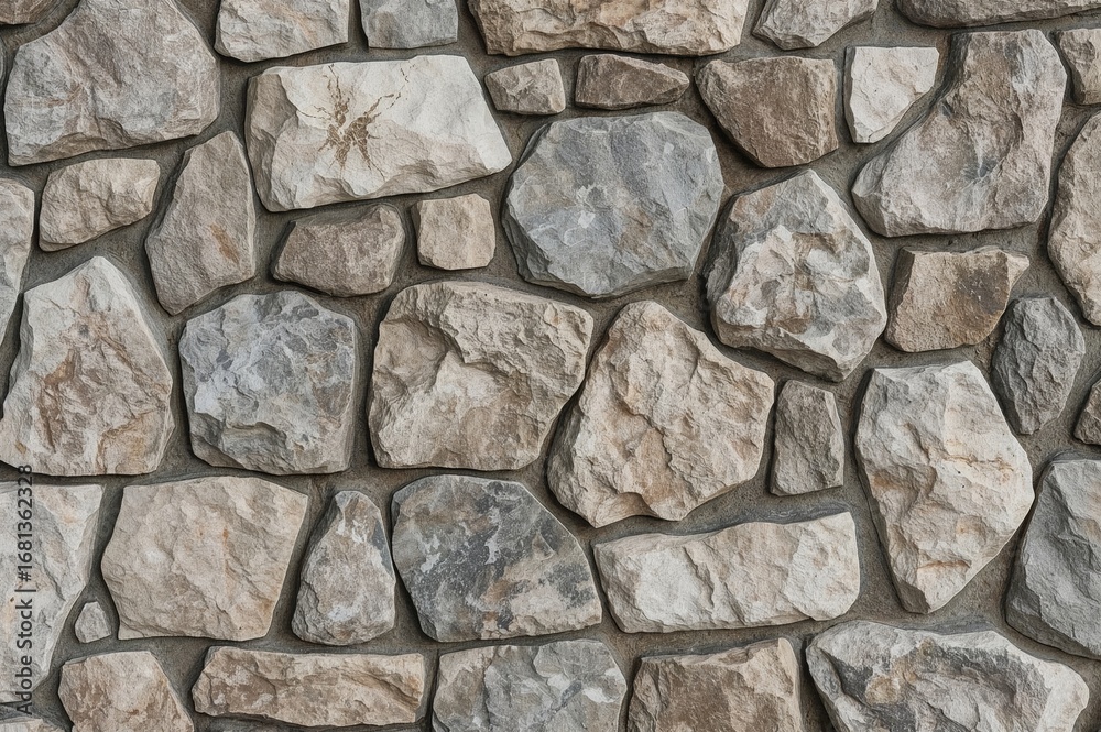 Fototapeta premium Picture of a rocky barrier