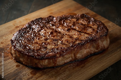 Picture of a hefty T-bone s...