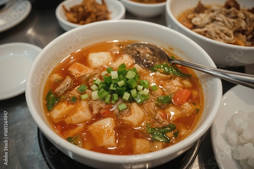 Spicy tofu and vegetable st...