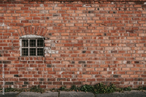 Firewall of an aged brick s...