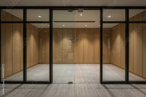 Workspace design inside a b...