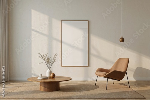 3D Render of a Poster Mocku...