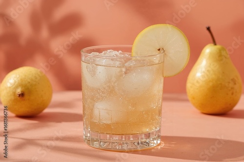 Whiskey Sour Drink Served w...