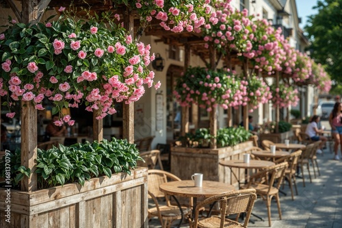 Decorating a Cafe Terrace w...