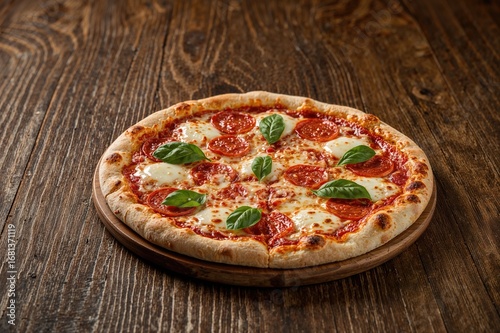 Flatbread topped with chees...