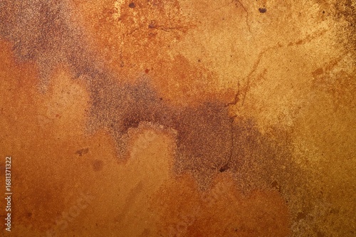 Rust-colored metal panel