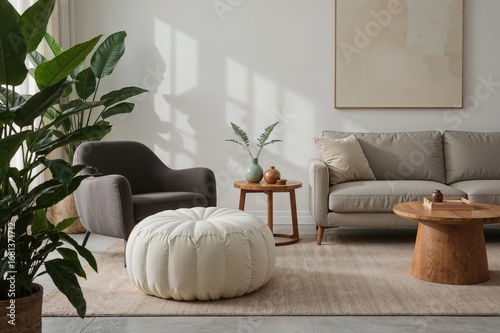 Spacious living area featur...