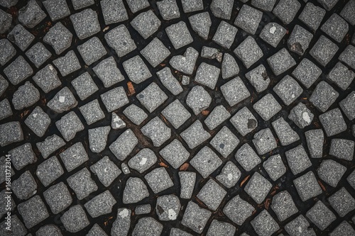 Detailed view of a stone wa...