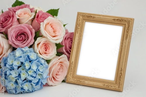 Delicate arrangement of ros...