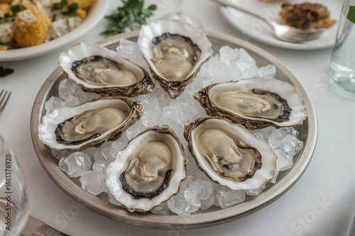 Freshly Shucked Shellfish S...