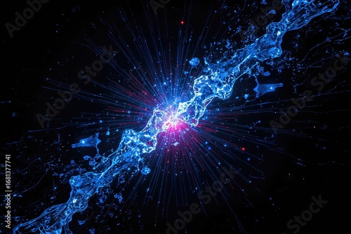 Pure abstract affection rad...