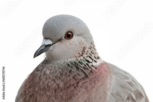 Close-up of a solitary grey...
