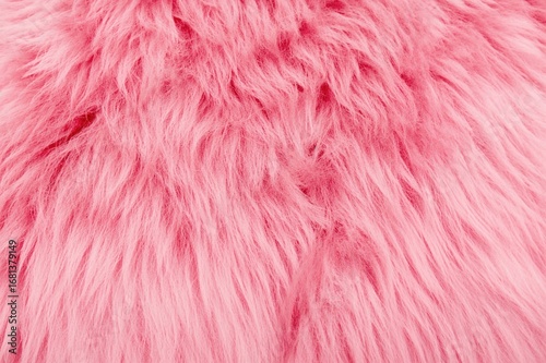 Soft Pink Furry Surface Tex...