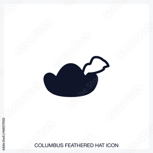 Columbus Feathered Hat Icon