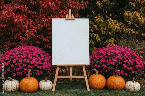 An empty frame is positione...