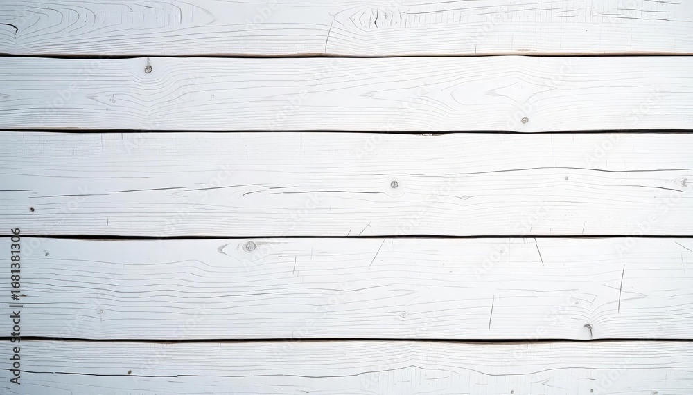 Naklejka premium Weathered white barn wood planks, showing texture and age, barn wood, weathered wood
