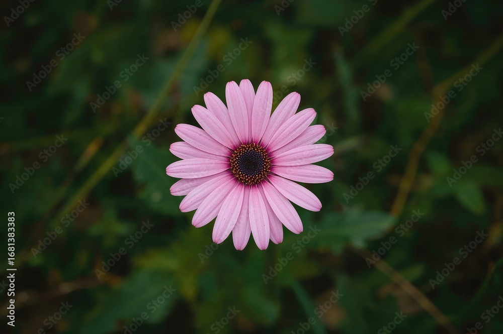 Obraz premium Background with Pink Daisy Flowers