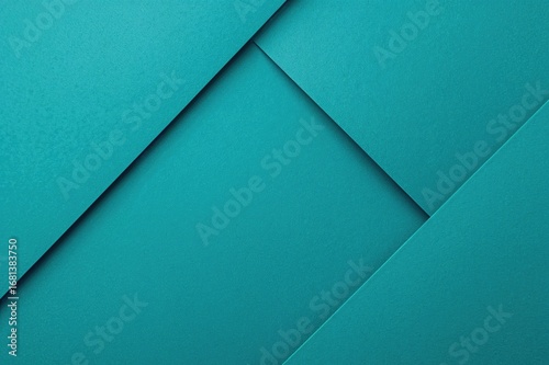 Close-up of a teal paper su...