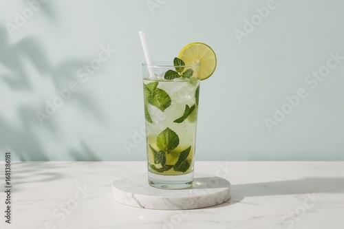 Refreshing summer lemonade ...