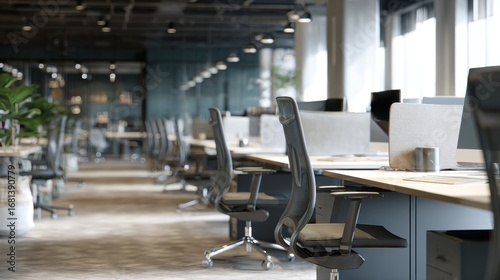 Modern Open Office Workspace Interior Design